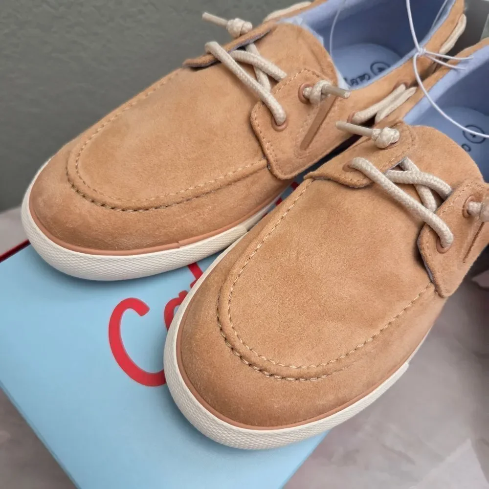Cat & Jack Kids  Reece Brown  Sneakers Loafers Size 4
